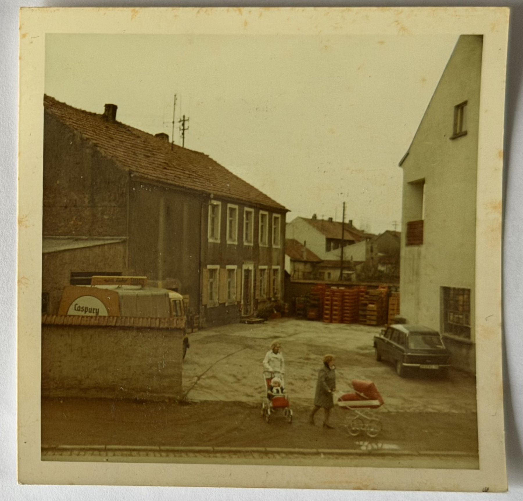 Das Haus in Hüttersdorf, historische Aufnahme